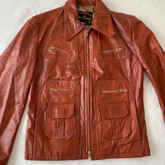Martin Bernard Vintage 60s Boho Genuine Leather